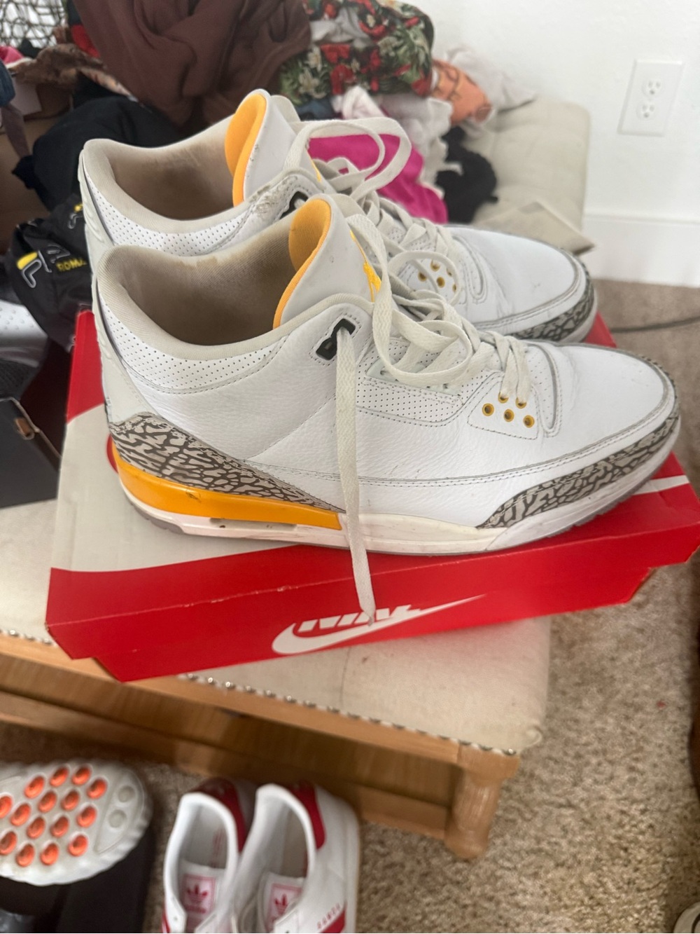 Jordan’s women’s size 13 (men’s 12)